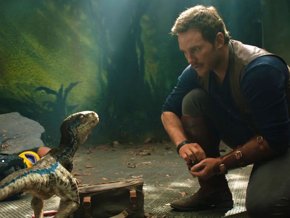 Die Kino-Highlights im Juni. Mit dabei ist natürlich wieder Dinoflüsterer Owen (Chris Pratt).