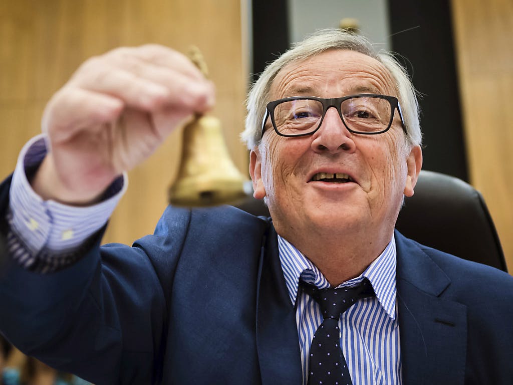 Risultati immagini per Juncker sull'Italia