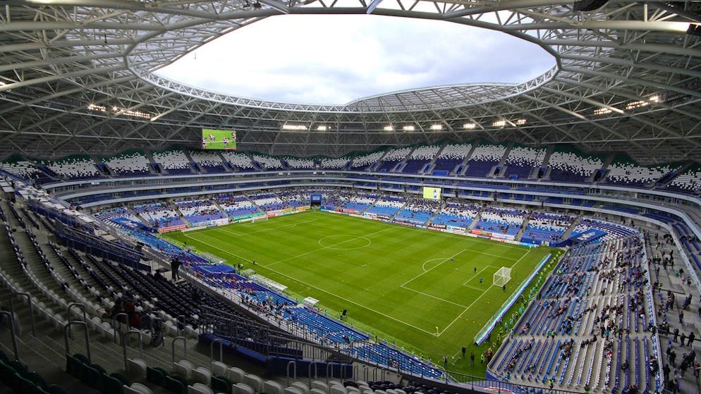 Viene spesso scambiata per l’arena dello Schalke: la «Samara Arena».