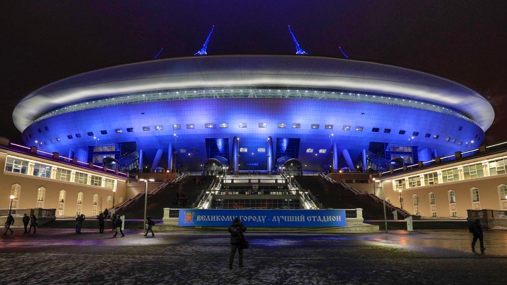 San Pietroburgo. Stadio San Pietroburgo