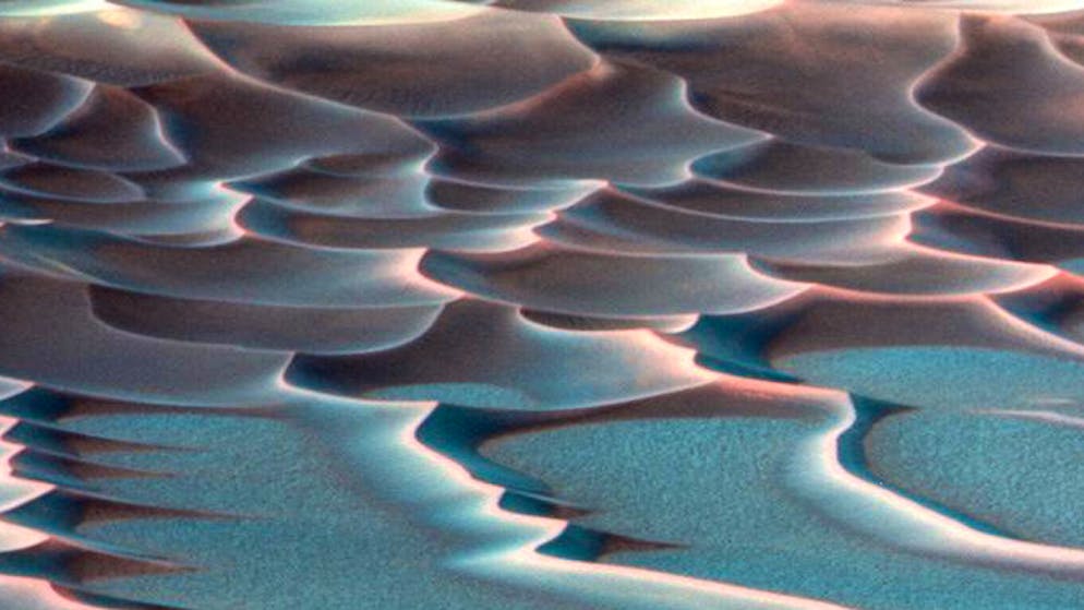 Die lange Mission des Mars-Rovers «Opportunity». Darunter auch diese schöne Landschaftsaufnahme.