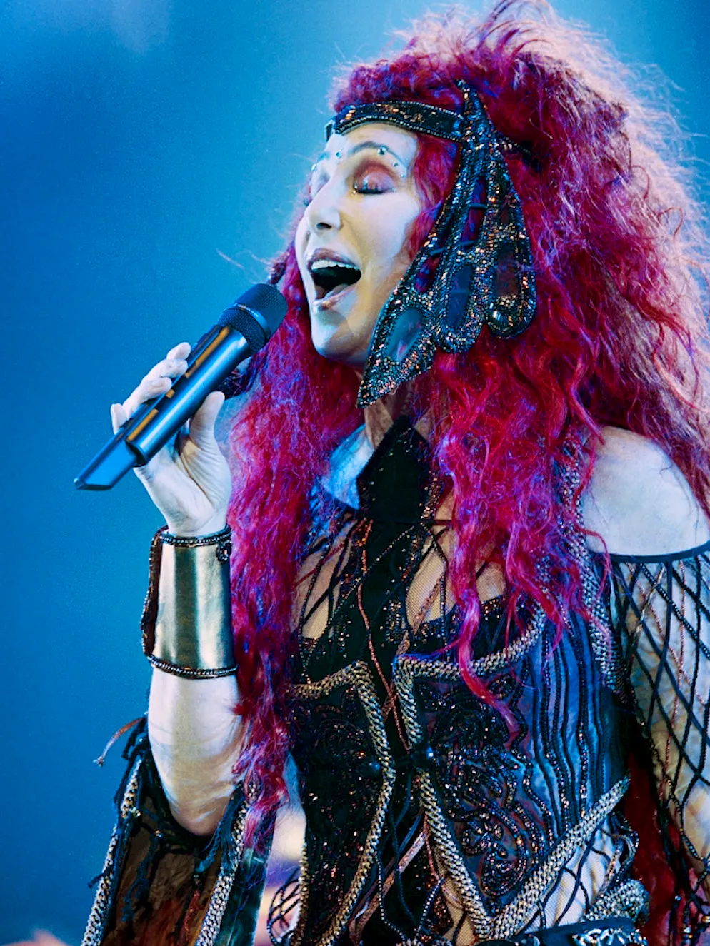 Die schönsten Bilder von Cher. Cher 1999 im Zürcher Hallenstation.