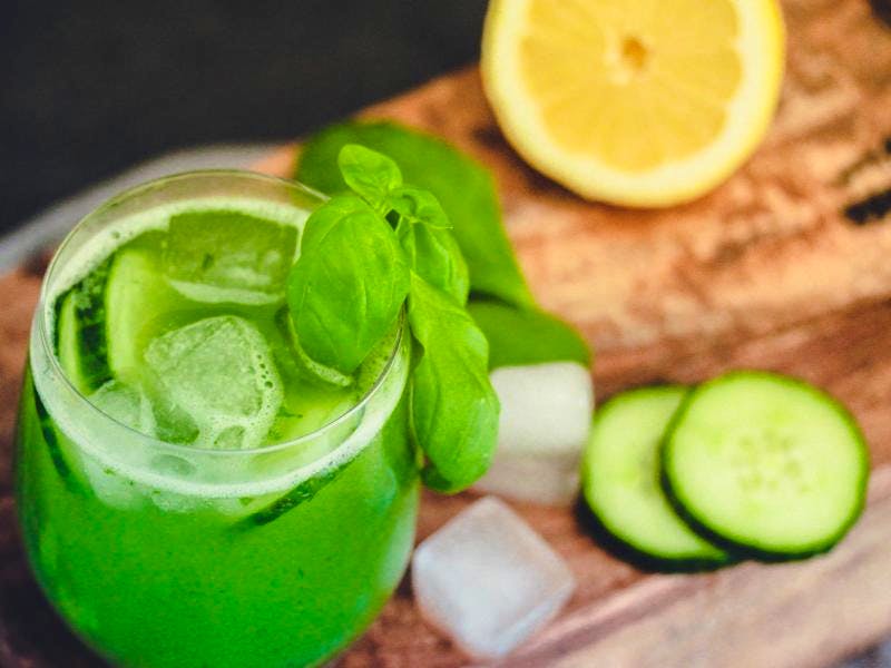 Wochenend-Rezept: Sommer-Drink: Erfrischende Gurken-Basilikum-Limonade ...