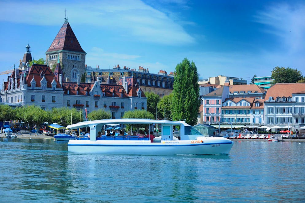 Lausanne: ville la plus verte de Suisse. Ils vous offrent une vue imprenable sur la rive dans le respect de l’environnement.
