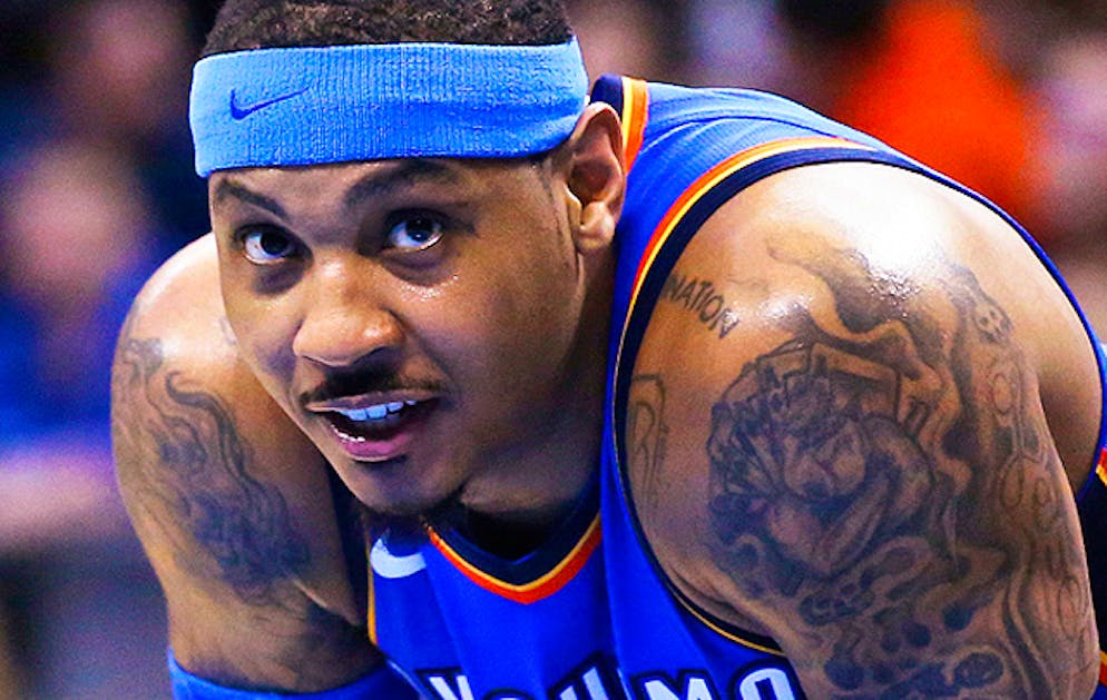 Carmelo Anthony a signé un contrat d'un an et 2,4 millions de dollars avec les Houston Rockets.