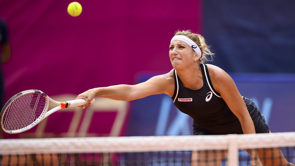 Timea Bacsinszky a cueilli en ce jeudi 2 août son premier succès de l'année en simple.