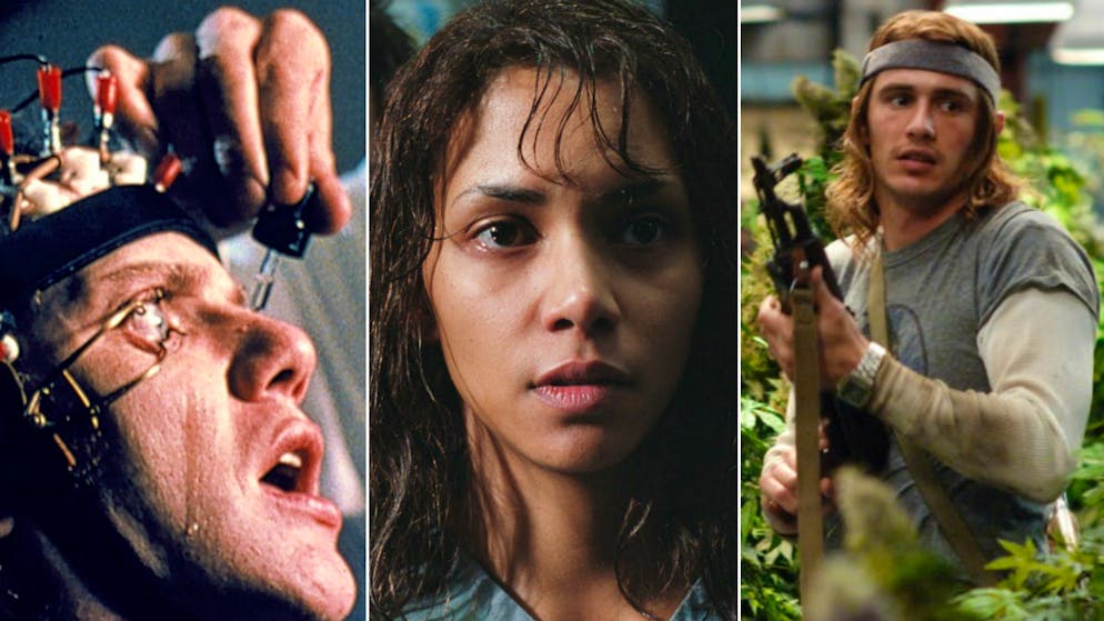 Hollywood für Harte: Diese Stars verletzten sich beim Dreh. Läuft bei Dreharbeiten etwas schief, kann das für die Stars schon mal schmerzhaft werden. In der Bildergalerie erfahren Sie, welche Hollywood-Grössen sich für eindrückliche Szenen Blessuren geholt haben. 