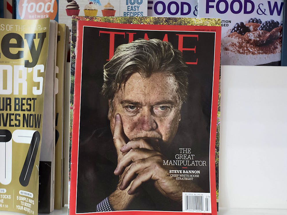 Emblématique de la presse américaine et mondiale, connu notamment pour ses portraits en couverture, Time a vu, comme de nombreux titres de la presse papier, son tirage s'éroder ces dernières années (archives).