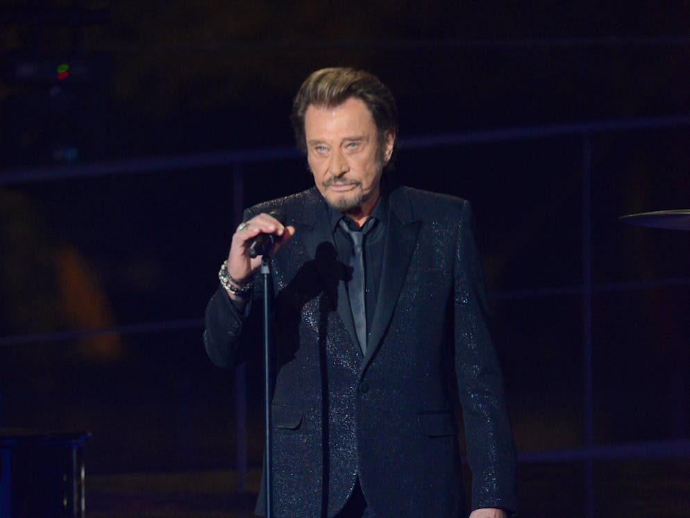 Johnny Hallyday.
