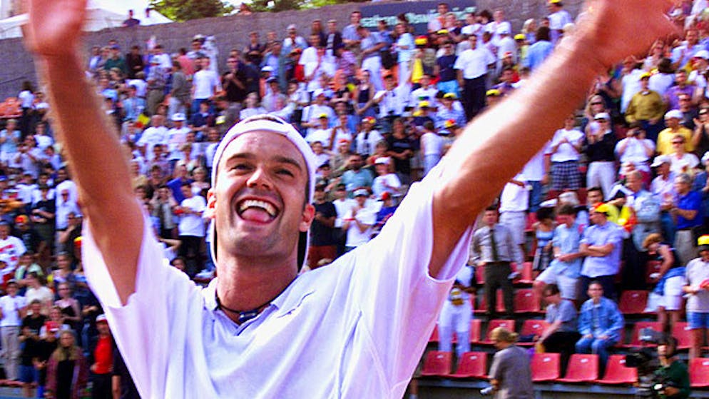 Christophe Van Garsse était aux anges, mais, en 1999, il ne pensait certainement pas battre le meilleur joueur de tennis de l'histoire.