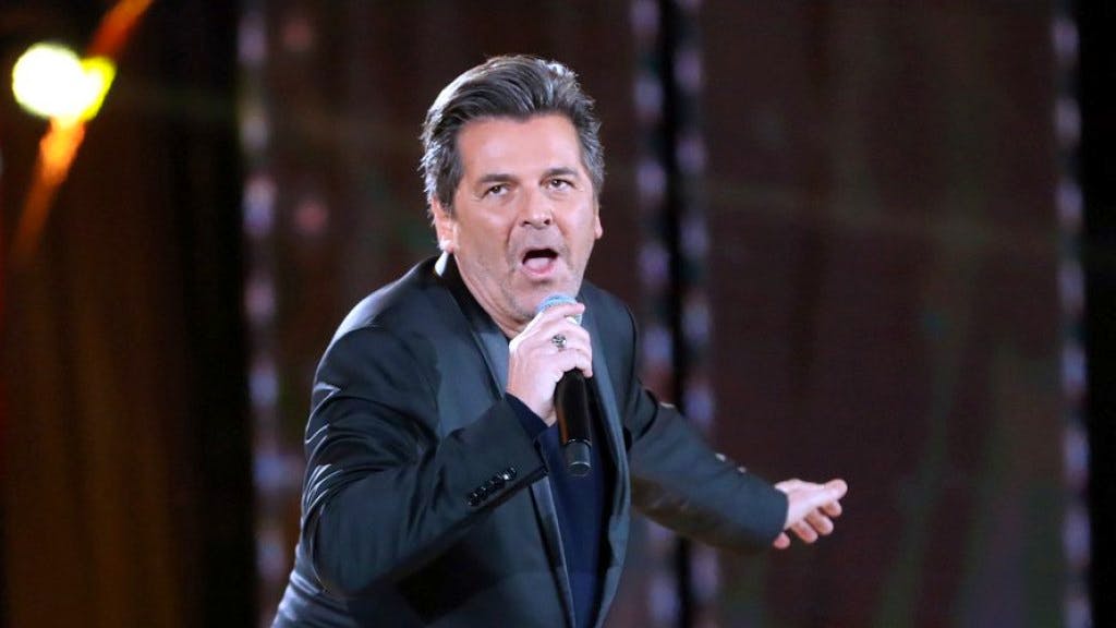 Dauergebräunt. Thomas Anders hat Solarium im Haus