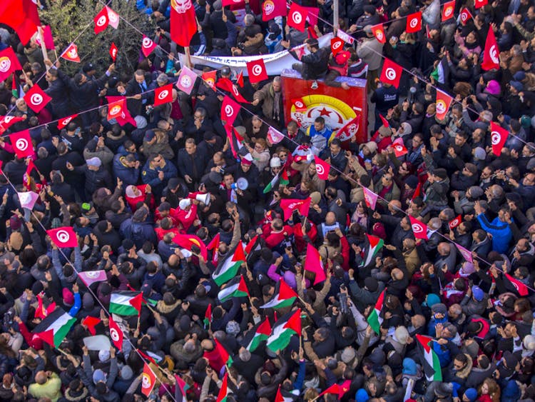 Grève Générale Tunisie Grève massive en Tunisie