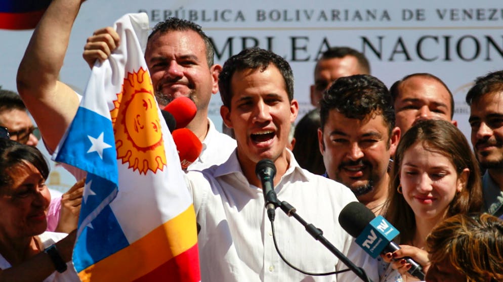 Jaun Guaido ist der neue Hoffnungsträger jener, die die Nase voll haben von Venezuelas Präsidenten Maduro.