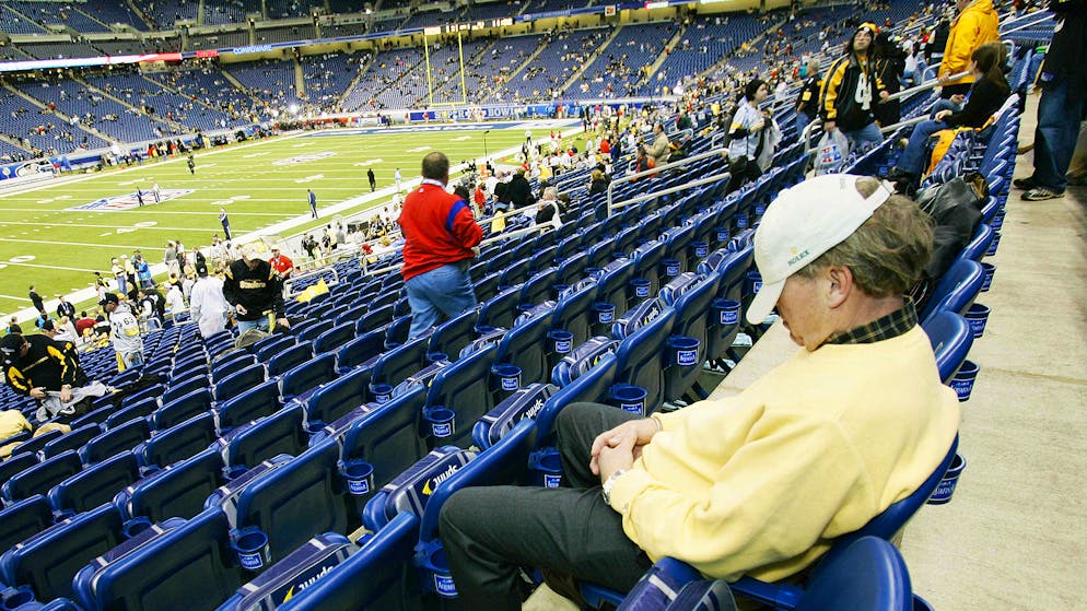 American Football im Stadion: Vorsicht, Einschlafgefahr! 