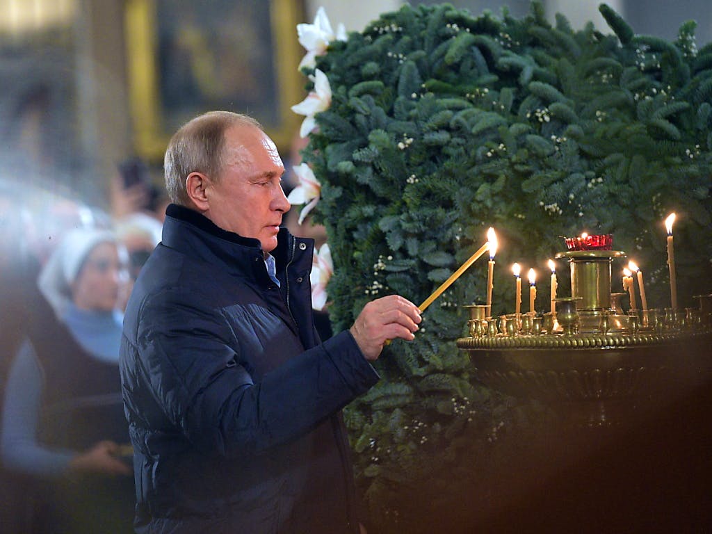Quando E Il Natale Ortodosso.Russia Auguri Putin Per Natale Ortodosso