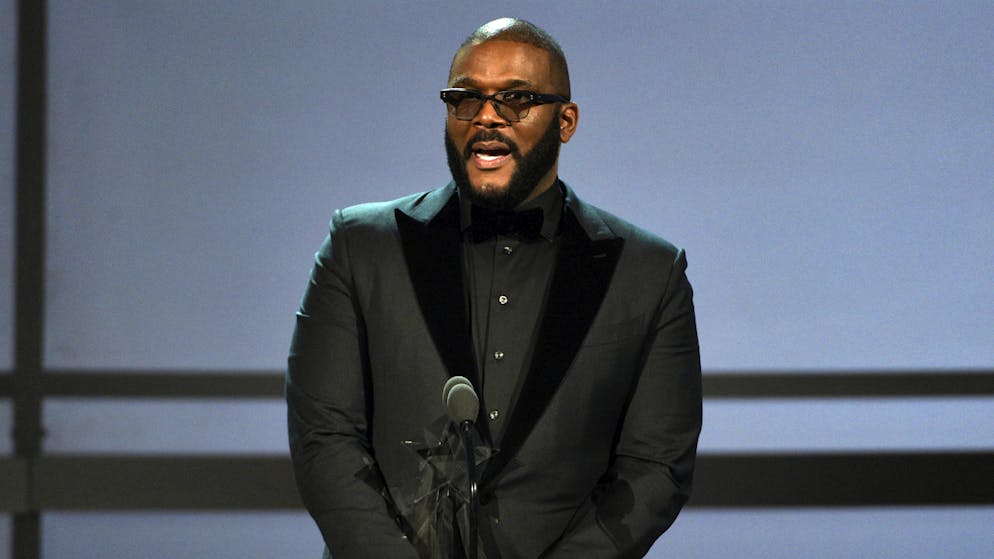 Hat jetzt auch einen Hollywood-Stern: Tyler Perry, hier bei einer anderen Preisverleihung. (Archivbild)