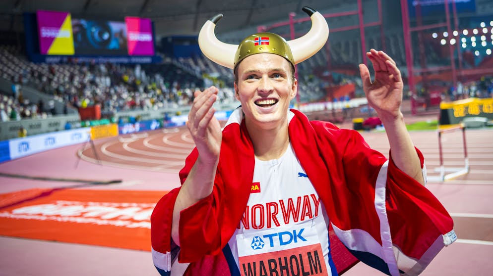 Die besten Bilder der Leichtathletik-WM 2019. Karsten Warholm holt Gold über 400 m. Ein echter Wikinger eben.