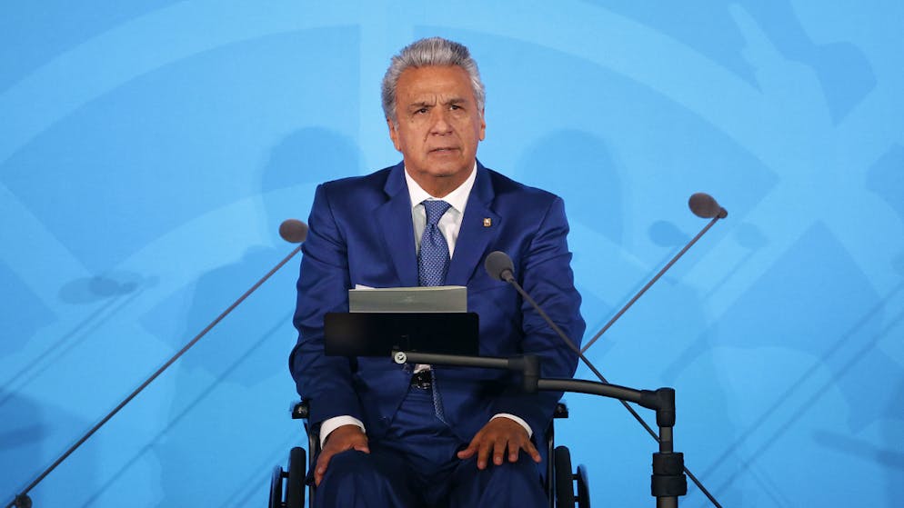 Präsident in Ecuador verhängt Ausgangssperre. Ecuadors Staatschef Moreno bestätigte seine Bereitschaft zum Dialog. Gleichzeitig hielt er die am Samstag verkündete Ausgangssperre in Quito «bis auf Weitere» aufrecht. (Archivbild)