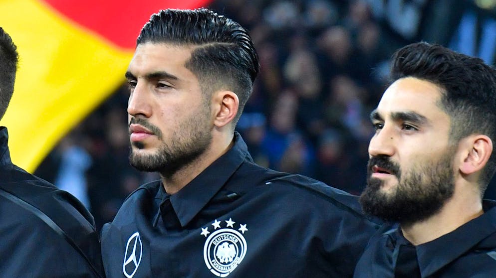 Emre Can (l.) und Ilkay Gündogan (r.) kommen wegen eines Instagram-Likes in Schwierigkeiten.