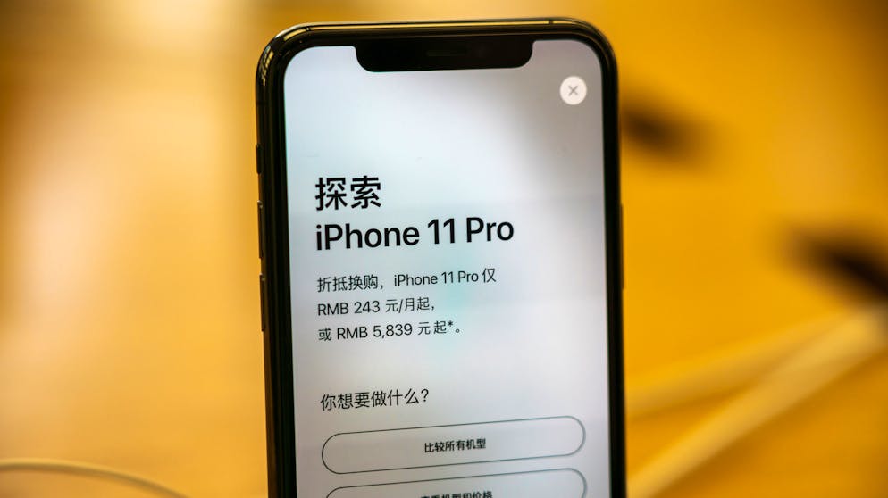 Damit die Yuans weiter rollen, tut Apple alles.
