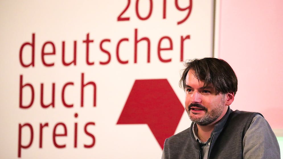 Preisträger Saša Stanišić am Montag in Frankfurt.