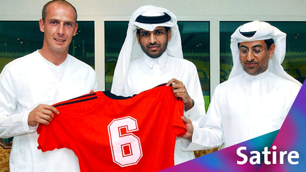Mario Basler zog es bereits 2003 zum Al-Rayyan Sport-Club. Vermutlich wegen der roten Trikots.
