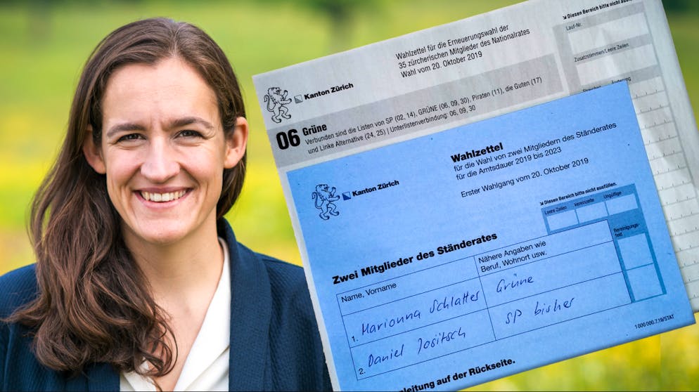 Ein falscher Name, ein nacktes Füdli, ein grenzwertiges «L». Wegen dieser Frau, der Grünen Ständeratskandidatin Marionna Schlatter. Die SP und die Grünen in Zürich haben entschieden, sich gegenseitig beim Sturm aufs Stöckli zu unterstützen, wie auch Schlatters Bild zeigt. Doch Jositsch macht nicht mit – er wirbt stattdessen für einen Mann.