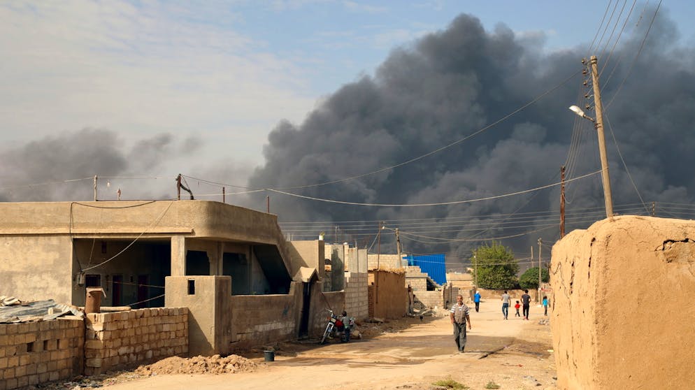 Durch die türkische Offensive in Nordsyrien sind laut Menschenrechtsorganisationen bereits mehr als 300'000 Menschen vertrieben worden.