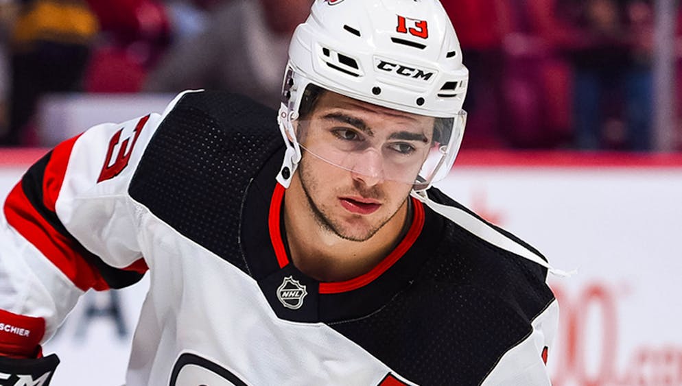 Freut sich auf eine lange Zukunft bei den New Jersey Devils: Nico Hischier.