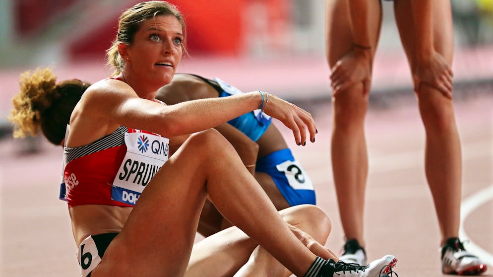 Die besten Bilder der Leichtathletik-WM 2019. Léa Sprunger erreicht über 400 m Hürden den Final.