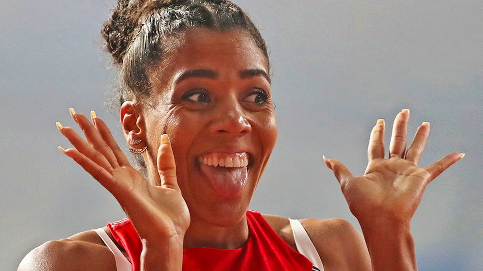 Die besten Bilder der Leichtathletik-WM 2019. Mujinga Kambundji steht über 200 Meter zum ersten in einem WM-Final. Die Freude ist riesig.