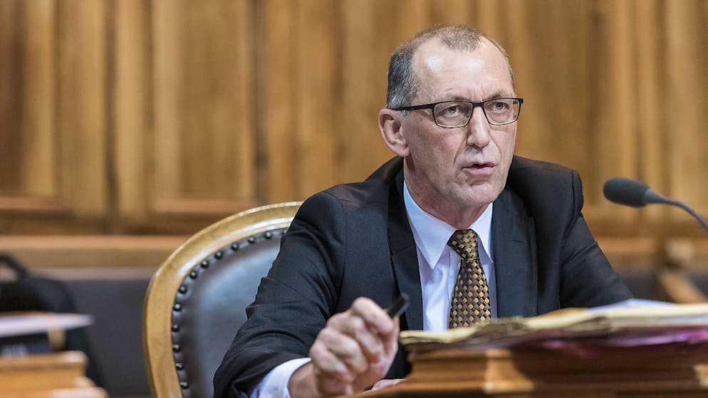 Ständerat erst Ende November komplett. Werner Hösli (SVP/GL) muss seinen Platz im Ständerat dem Grünen Mathias Zopfi überlassen. (Archivbild)