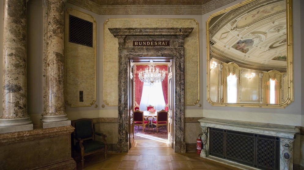Das Bundesratszimmer als Kammer der Macht. Hierhin wollen die Grünen – doch wann?