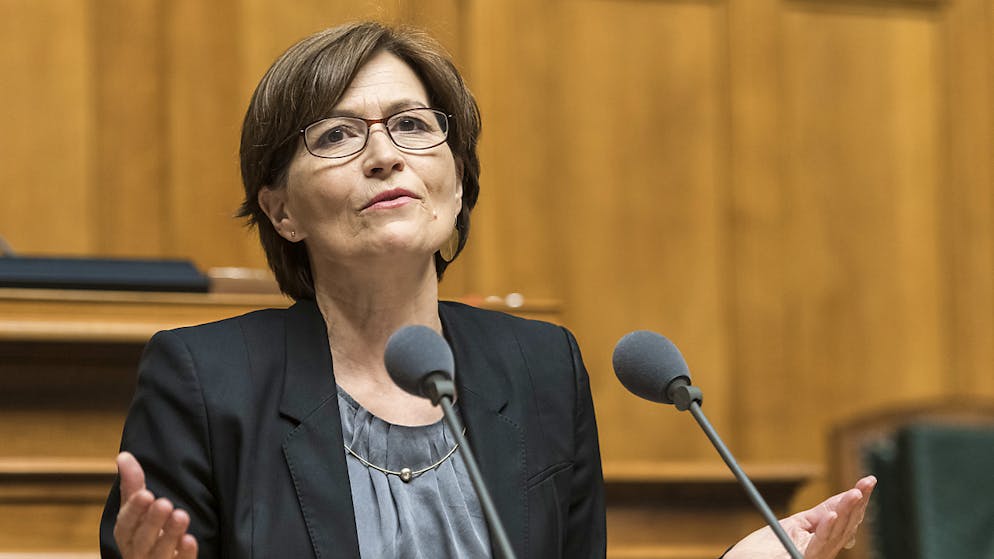 Die Grünen-Chefin Regula Rytz macht Vorschläge für eine neue Zusammensetzung des Bundesrates. (Archivbild)
