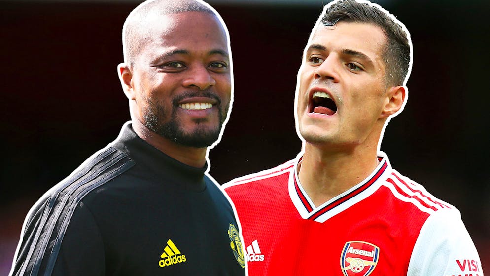 Granit Xhaka ist nicht glücklich über die «Baby»-Aussage von Patrice Evra.