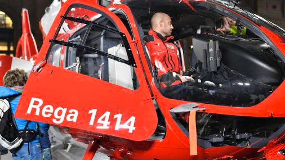 Die Rega hat in Brunnen wegen es Verkehrsunfall ausrücken müssen. (Symbolbild)