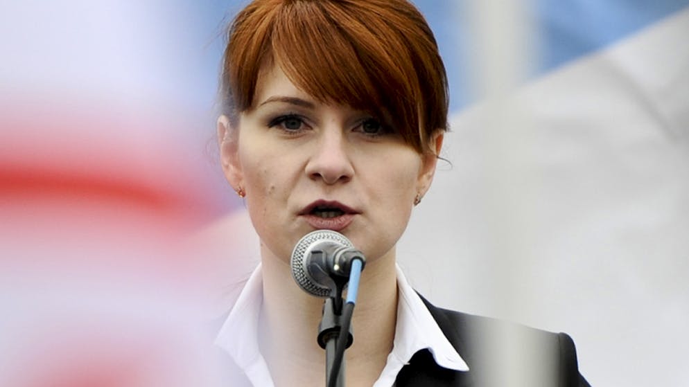 La Russe Maria Butina avait été condamnée aux Etats-Unis pour avoir tenté d'infiltrer les milieux politiques américains (archives).