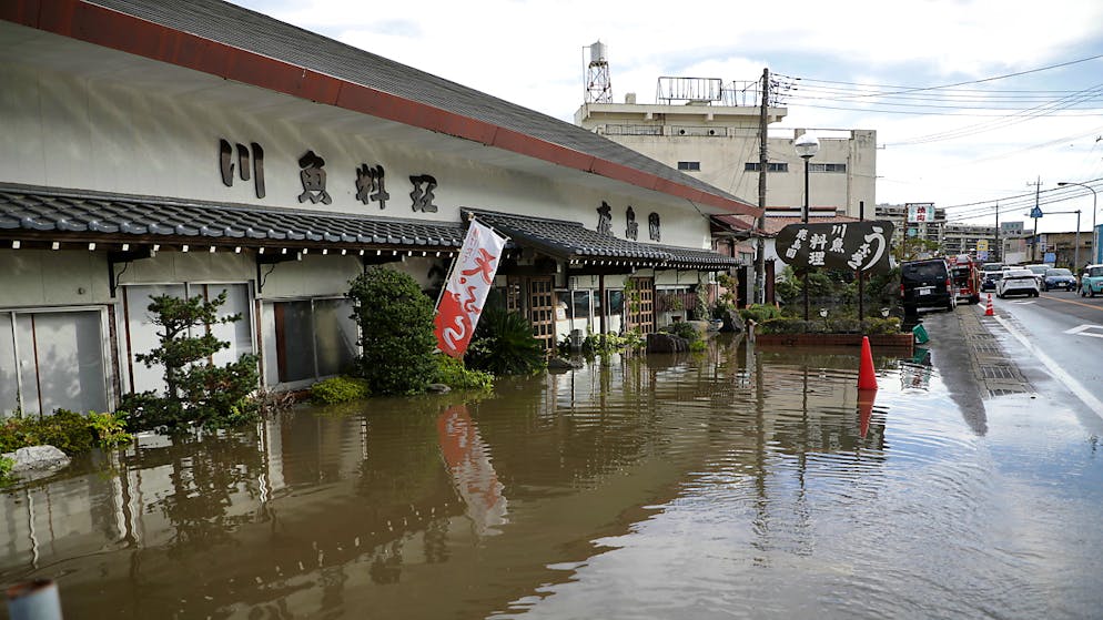 In Japan sind bei Unwettern zahlreiche Menschen ums Leben gekommen.