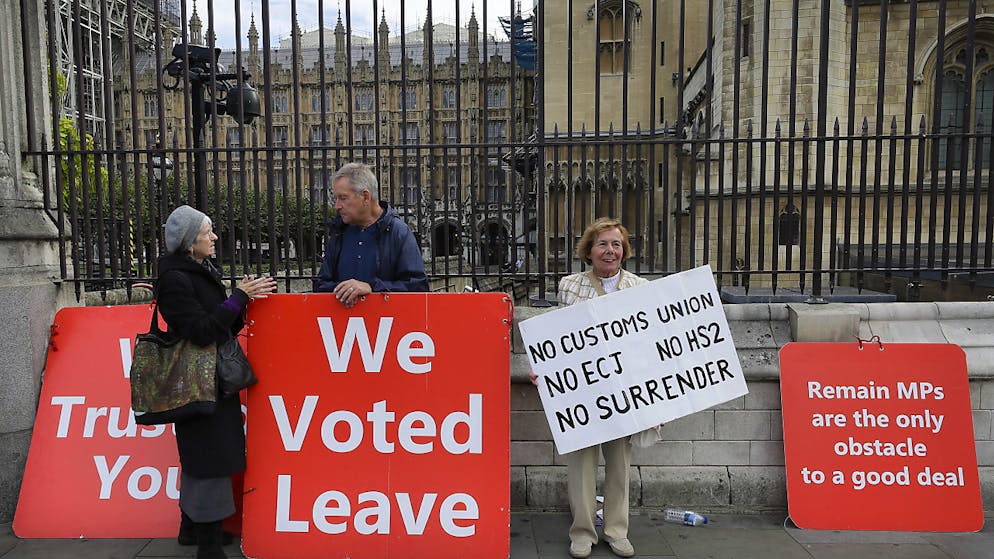 Noch immer zeichnet sich keine Einigung über ein Austrittsabkommen zwischen Grossbritannien und der EU ab. (Symbolbild)