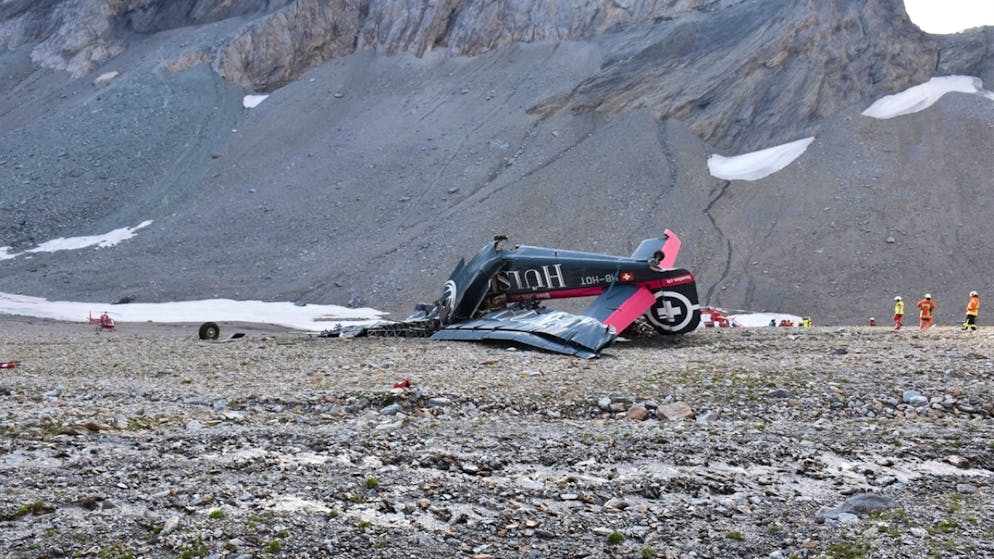 Beim Absturz einer historischen Ju-52 kamen im August 2018 am Piz Segnas im Kanton Graubünden alle 20 Insassen ums Leben. (Archivbild)