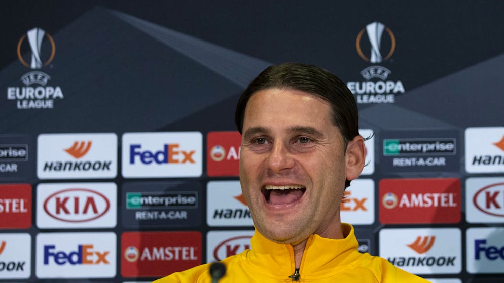 Fassnachts «Glückshormone» vor den Fans. Nicht immer lässt Gerardo Seoane seinen Gefühlen freien Lauf wie hier