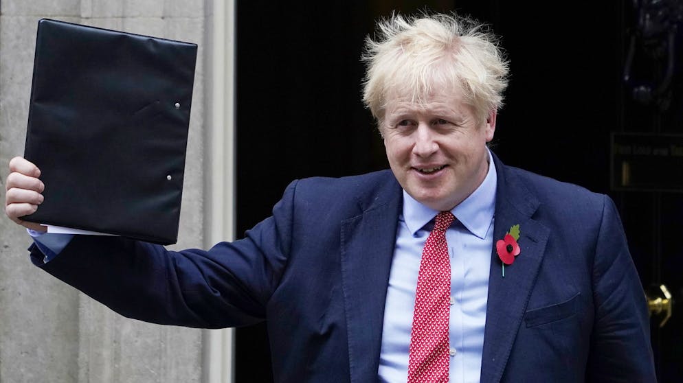 Kommt seiner Brexit-Variante einen Schritt näher: Premierminister Boris Johnson. 