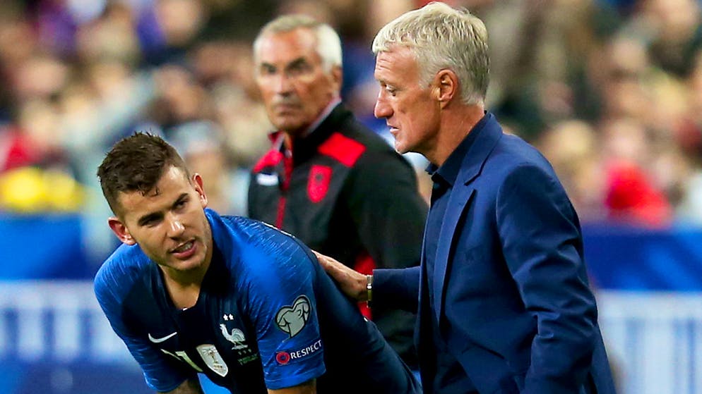 Didier Deschamps will gegen Island und die Türkei nicht auf seinen Verteidiger verzichten.