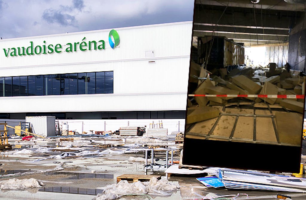 Accident A La Patinoire Du Lhc