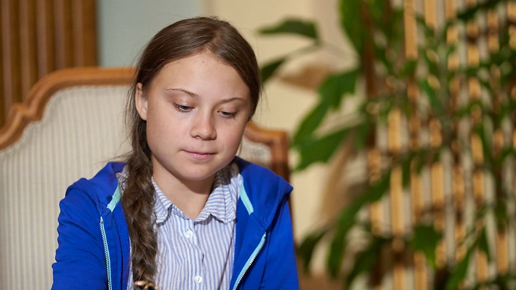 Klimaaktivistin. Greta Thunberg nimmt auch Putin aufs Korn