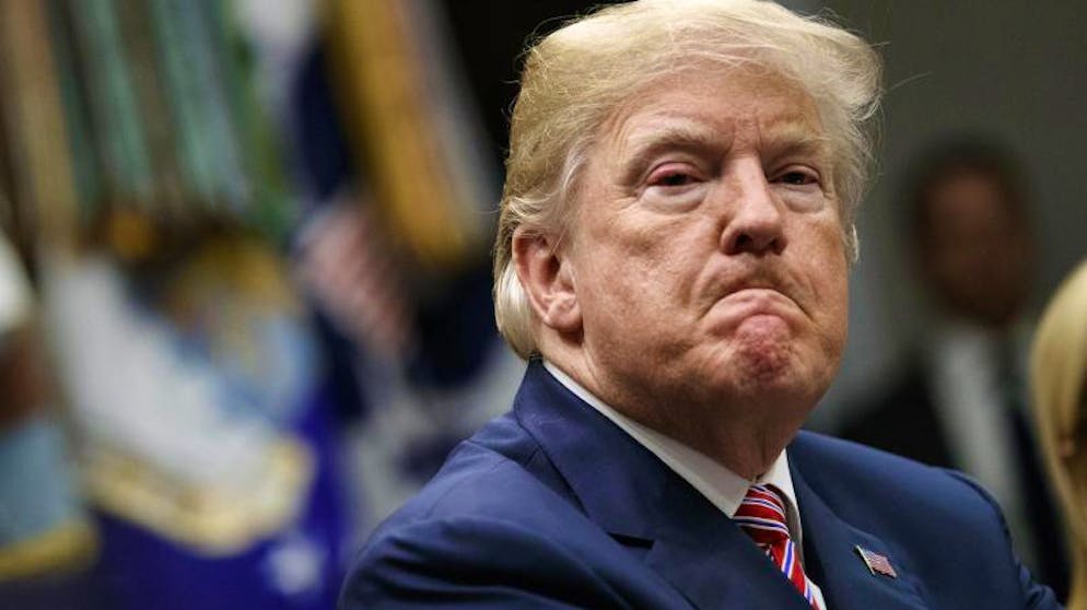 Donald Trump, hier im vergangenen Jahr, geht durch die wohl schwerste Krise seiner bisherigen Amtszeit.