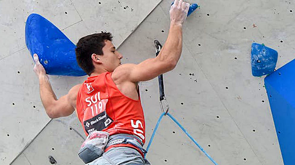 Sascha Lehmann gewinnt EM-Bronze im Lead