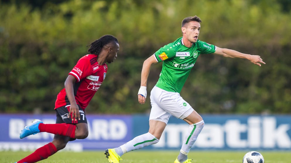St. Gallen je jünger, desto stärker. Jordi Quintilla (rechts) ist mit 25 Jahren einer der Routiniers in der Mannschaft des FCSG