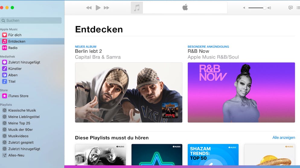 Die neuen Features von macOS Catalina. Die offensichtlichste Neuerung: iTunes ist weg. Es wurde durch spezialisierte Apps ersetzt, nämlich Musik...