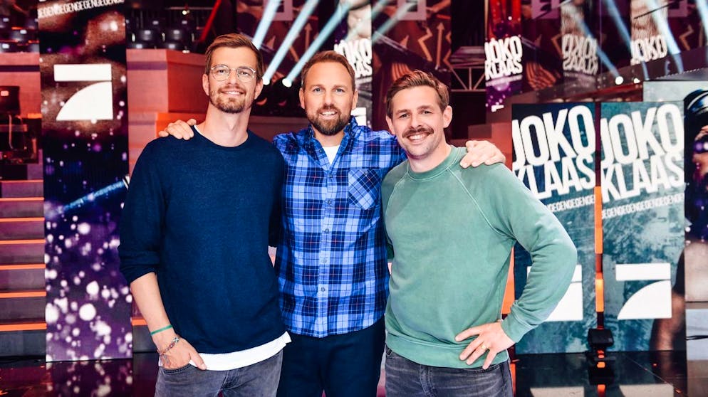 Wer ist die Qualle?. Joko Winterscheidt (l.) und Klaas Heufer-Umlauf (r.) treten als Team wieder gegen ihren Arbeitgeber ProSieben an. Steven Gätjen moderiert die Show.